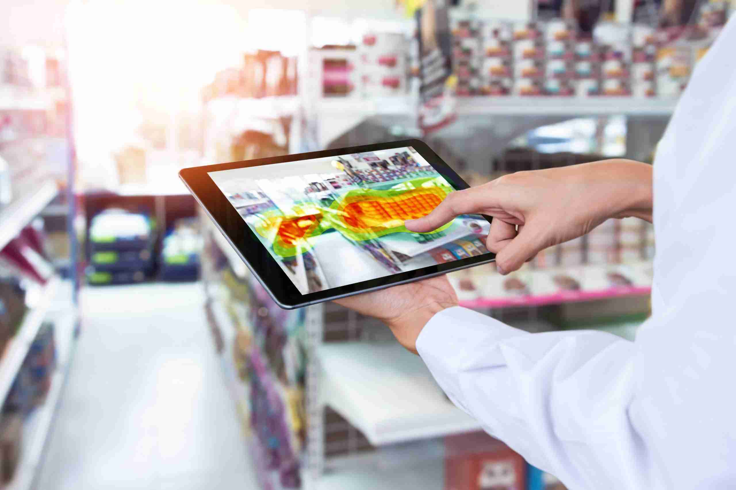heatmap video analytics capabilities in a retail store