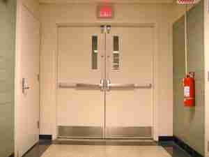 egress devices - emergency exit doors