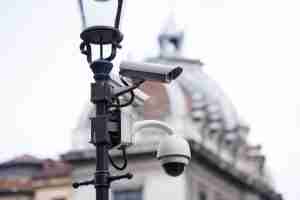 video surveillance cameras on campus